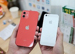 iPhone 12 đọ dáng với iPhone 5