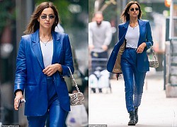 Irina Shayk thần thái cuốn hút như ngôi sao điện ảnh trên phố