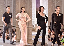 Mẫu U40 catwalk "chặt chém", Lương Mỹ Kỳ cùng loạt chân dài phi giới tính gây ấn tượng