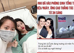 Phẫn nộ - Đông Nhi bị Netizen bắt "nhịn đẻ" vì lý do miền Trung đang có bão