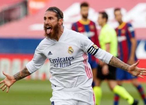 Sergio Ramos nói gì về pha ngã bất thường trước Barcelona?