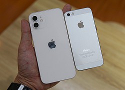 So thiết kế iPhone 12 và iPhone 5s