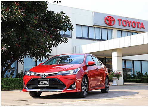 Giá xe Toyota Corolla Altis lăn bánh tháng 10/2020