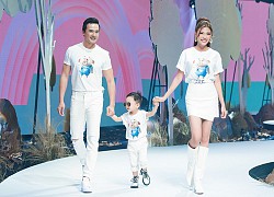 Con trai Thúy Diễm lần đầu catwalk