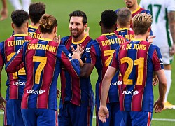 Hàng công 400 triệu euro của Barca gây thất vọng