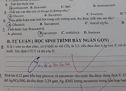 Học trò cẩn thận vẽ quả bí trong bài kiểm tra vì không giải được, cô giáo cũng góp vui một lời phê cực lầy