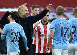 Man City thắng sát nút Sheffield: Ngày về xúc cảm của Walker