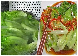 Mẹo luộc xà lách giòn, mướt