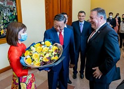 Ngoại trưởng Mỹ Pompeo đăng ảnh gặp gỡ Bộ trưởng Công an Tô Lâm