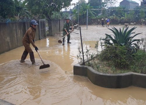 Tập trung khắc phục hậu quả nơi "tâm lũ" ở Nghệ An