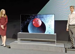 TCL sắp có TV màn hình cuộn sang 1 bên