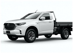 Mazda BT-50 2021 lộ thùng xe thiết kế lạ mắt