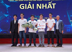 Đại học KHTN TP.HCM vô địch cuộc thi "Sinh viên với ATTT ASEAN 2020"