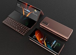 Galaxy Fold3: 3 màn hình gập kèm bàn phím trượt, camera ẩn dưới màn hình?