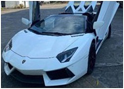 Lamborghini Aventador Roadster hơn 37 tỷ của đại gia Bình Phước?