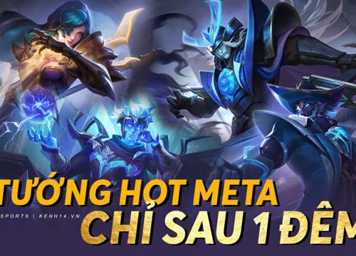 Liên Quân Mobile: Dàn tướng cực "trending" đang hot trong rank xếp hạng chỉ sau 1 đêm, game thủ đã thử chưa?