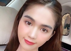 Mấy ai nghiện che khuyết điểm như Ngọc Trinh, dặm phấn từ đầu đến chân lẫn vết lạ ở cổ