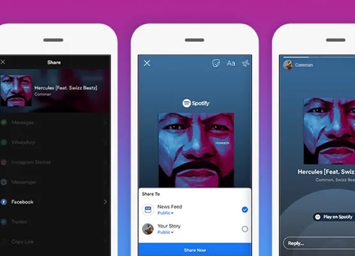 Spotify thử nghiệm tính năng Stories với một số nghệ sĩ nổi tiếng