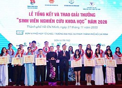 Sinh viên Đại học Đà Nẵng đoạt 10 giải thưởng Sinh viên nghiên cứu khoa học toàn quốc năm 2020