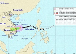 Bão số 10 suy yếu thành áp thấp nhiệt đới, đi vào đất liền các tỉnh từ Quảng Ngãi đến Phú Yên