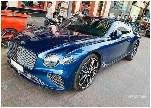 Bentley Continental GT W12, "tên lửa bọc nhung" hơn 26 tỷ ở Sài Gòn