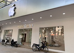 Cửa hàng Apple Center với logo 'táo khuyết' xuất hiện tại Hà Nội