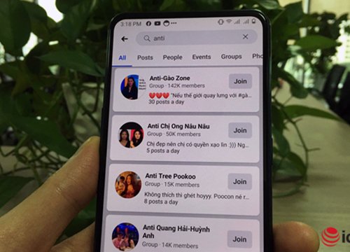 Facebook: Thiên đường cho hội nhóm anti, bôi xấu người khác