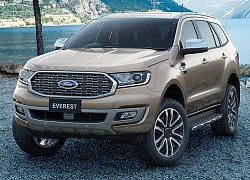 Ford Everest 2021 vừa ra mắt thay đổi những gì?