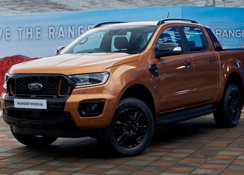 Ford Ranger 2021 được nâng cấp ngoại hình