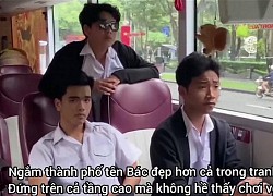 Học trò hát rap "review" cảnh đẹp Sài Gòn, khuyến khích người trẻ đi xe buýt