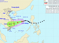 Bão số 10 giật cấp 10, cách quần đảo Hoàng Sa khoảng 330km