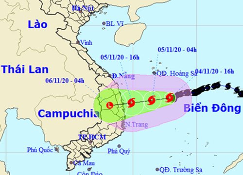 Khẩn cấp ứng phó với bão số 10