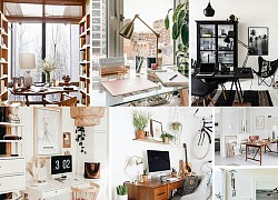 Vài chiêu đơn giản mà hữu dụng hô biến góc làm việc của bạn đẹp như trên Pinterest