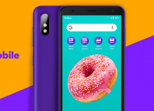 Yahoo ra mắt smartphone giá rẻ chỉ 900 nghìn đồng