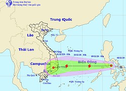 Áp thấp nhiệt đới mới khả năng mạnh lên thành bão