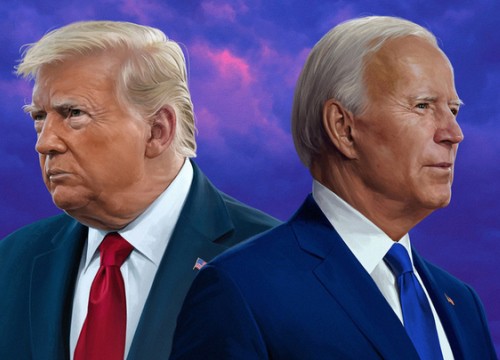 Bức tranh bầu cử của Trump và Biden đảo màu