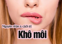 Cách trị khô môi tại nhà nhanh nhất an toàn và hiệu quả