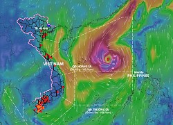 Dự báo đường đi của áp thấp nhiệt đới sắp vào Biển Đông