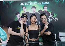 Fan vỡ òa, náo loạn khi Suboi, Wowy xuất hiện tại sự kiện Rap Việt