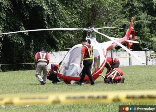 Hai máy bay trực thăng đâm nhau tại Malaysia, 2 người thiệt mạng