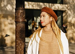 Hoa hậu Quỳnh Lisa khoe street style trên phố Paris