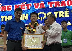 Học sinh lớp 5 đạt giải Nhất Hội thi Tin học trẻ toàn quốc