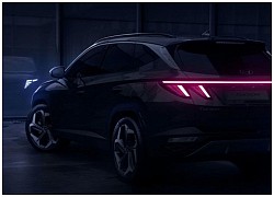 Hyundai Tucson 2022 sắp ra mắt tại Mỹ với cặp đèn pha như trong phim