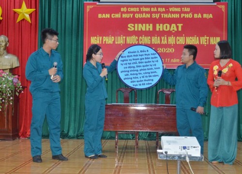 Lan tỏa tinh thần pháp luật