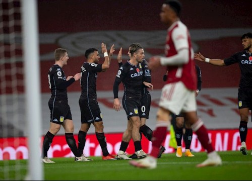 Những con số gây sốc sau trận Arsenal 0-3 Aston Villa