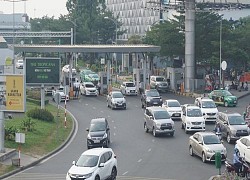 Phân lại làn giao thông ở ga quốc nội sân bay Tân Sơn Nhất