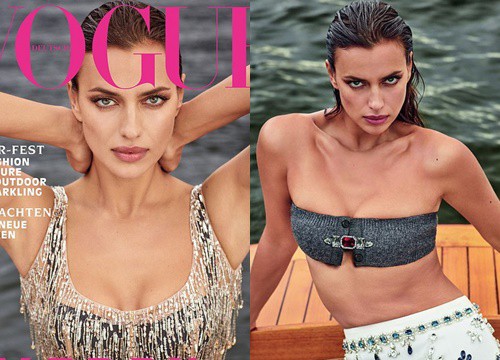 Siêu mẫu Irina Shayk nóng bỏng trên trang bìa tạp chí Vogue Đức