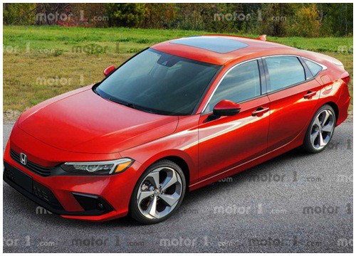 Thêm loạt ảnh render về thiết kế của dòng xe Honda Civic mới