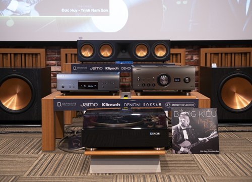 Anh Duy Audio trình làng bộ sản phẩm Limited Edition kỷ niệm 110 năm thương hiệu Denon