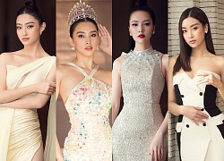 Họp báo Chung kết HHVN 2020: Tiểu Vy đội vương miện, Hoa hậu song Linh sexy đọ sắc bên Thuỵ Vân và quân đoàn Hoa, Á hậu